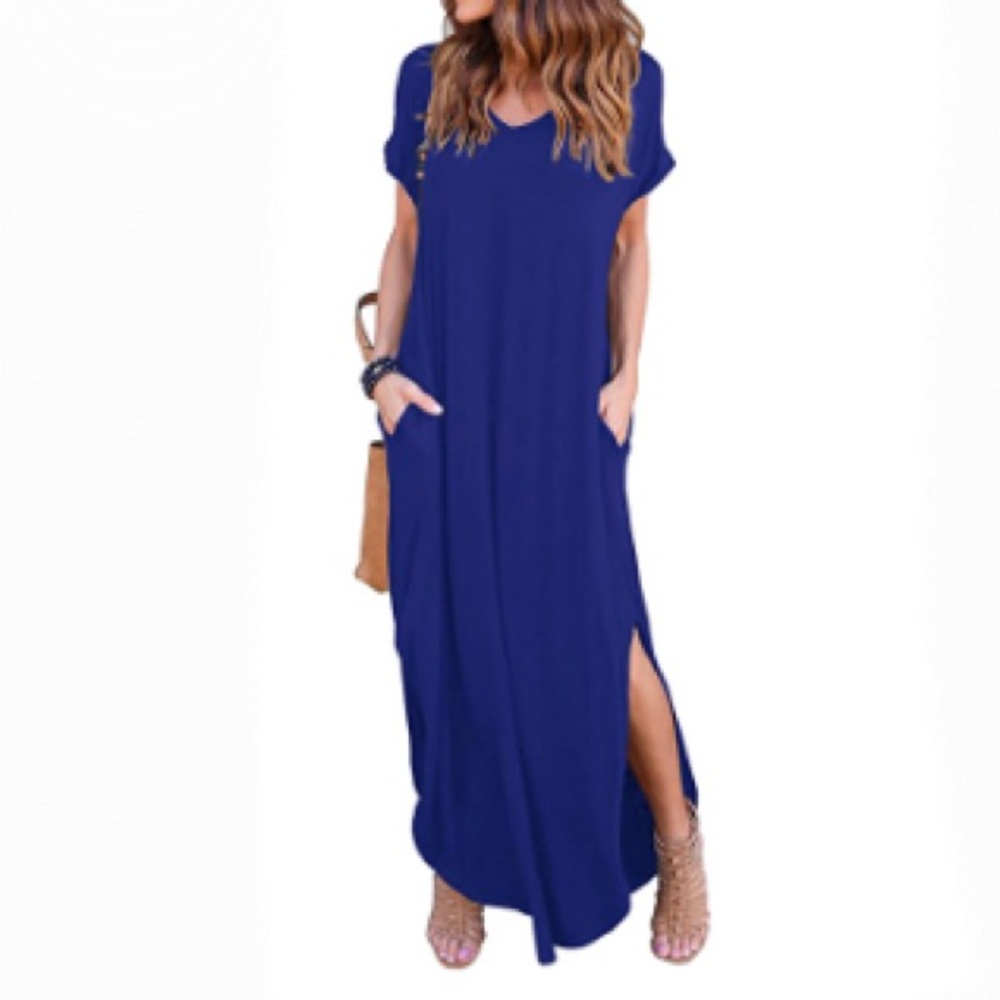 🌊BLUE Loose Fit Maxi🌊